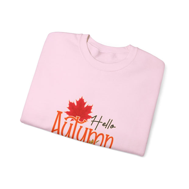 Hello Autumn Unisex Heavy Blend™ Crewneck Sweatshirt