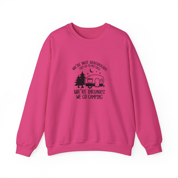 Camping Drunks Unisex Heavy Blend™ Crewneck Sweatshirt