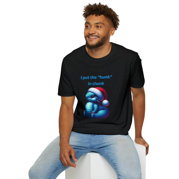 Christmas dragon Unisex Softstyle T-Shirt
