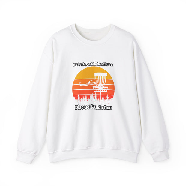 Disc Golf Addiction Unisex Heavy Blend™ Crewneck Sweatshirt