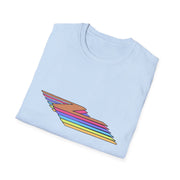 Z Striped Unisex Softstyle T-Shirt
