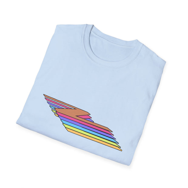 Z Striped Unisex Softstyle T-Shirt