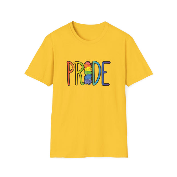Cat Pride Tower Unisex Softstyle T-Shirt