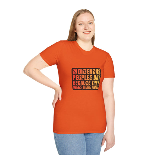 Indigenous Peoples Day Unisex Softstyle T-Shirt