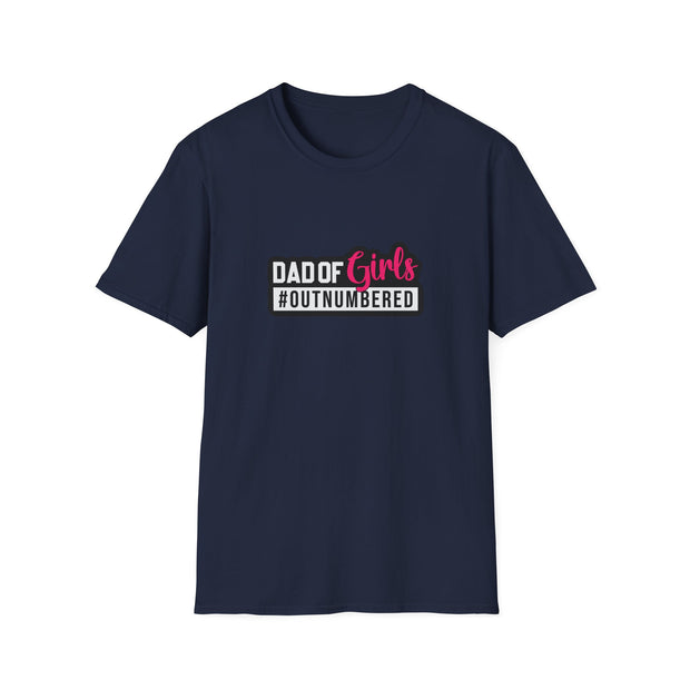 Dad of Girls Unisex Softstyle T-Shirt