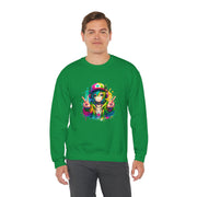 Graffiti Anime Girls Unisex Heavy Blend™ Crewneck Sweatshirt