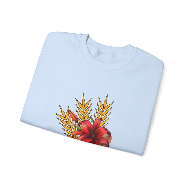 Saskatchewan Lily Unisex Heavy Blend™ Crewneck Sweatshirt