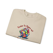 Rubik Cube Unisex Heavy Blend™ Crewneck Sweatshirt