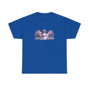 Pastel Snowman Unisex Heavy Cotton Tee