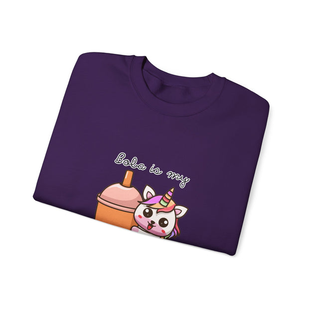 Unicorn Boba Unisex Heavy Blend™ Crewneck Sweatshirt