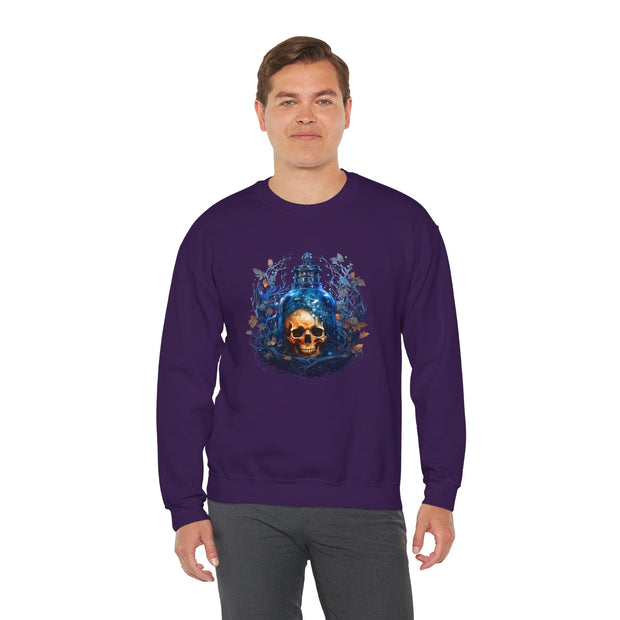 Bottled Skull Unisex Heavy Blend™ Crewneck Sweatshirt