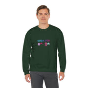 Colorful Soda Pop Sweatshirt - Unisex Cozy Pullover for Casual Wear, Gifts for Soda Lovers, Trendy Graphic Crewneck, Fun & Funky Apparel