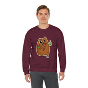 Christmas cat Unisex Heavy Blend™ Crewneck Sweatshirt