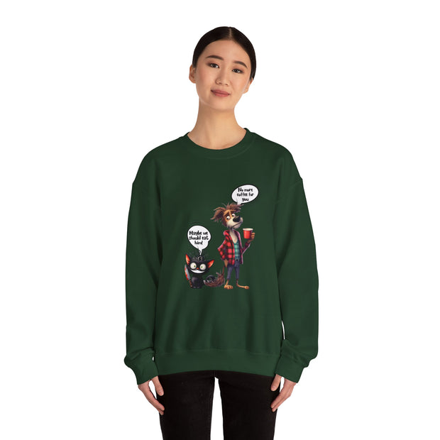 They Eat What Unisex Heavy Blend™ Crewneck Sweatshirt