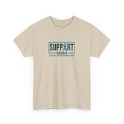 Ovarian Cancer Support Squad Unisex Heavy Cotton Tee