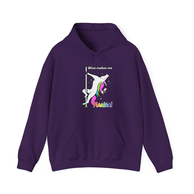 Unicorn Wine Unisex Heavy Blend™ Hooded Sweatshirt