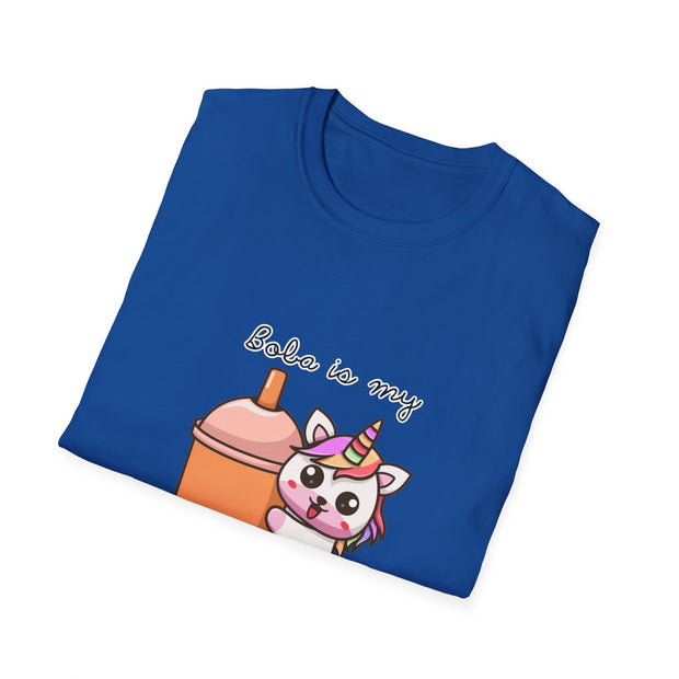 Unicorn Boba Unisex Softstyle T-Shirt