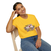 Mom Flowers Unisex Softstyle T-Shirt