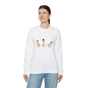 Snowmen Unisex Heavy Blend™ Crewneck Sweatshirt