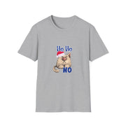 Christmas cat Unisex Softstyle T-Shirt
