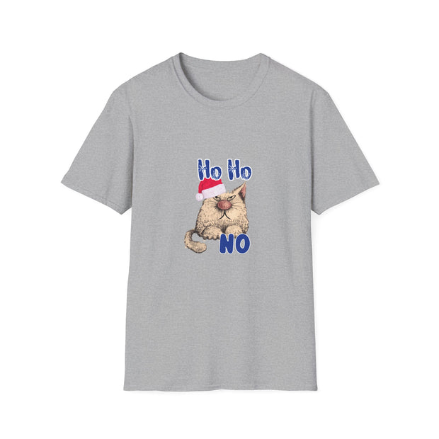 Christmas cat Unisex Softstyle T-Shirt