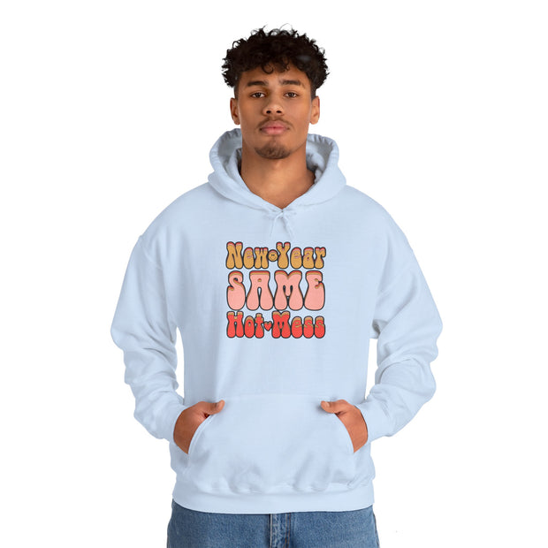 Same Hot Mess Unisex Heavy Blend™ Hooded Sweatshirt