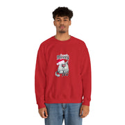 Christmas cat Unisex Heavy Blend™ Crewneck Sweatshirt