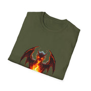 Fire Dragon Unisex Softstyle T-Shirt