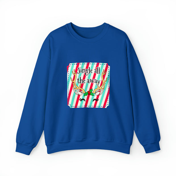 Reindeer Unisex Heavy Blend™ Crewneck Sweatshirt