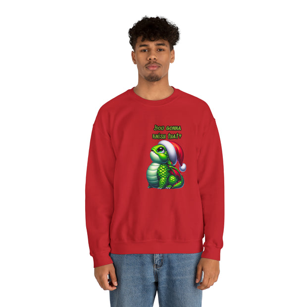 Christmas dragon Unisex Heavy Blend™ Crewneck Sweatshirt