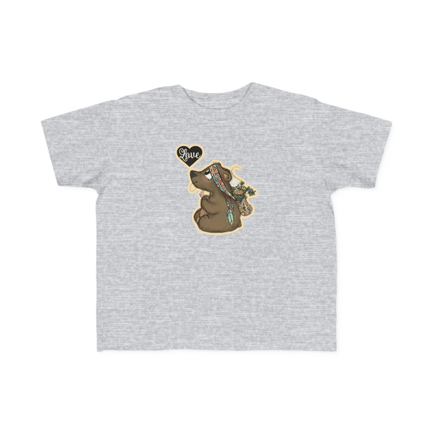 Love baby bear Toddler's Fine Jersey Tee
