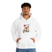 Christmas cat Unisex Heavy Blend™ Hooded Sweatshirt