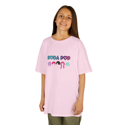 Cute Kids Soda Pop Cotton Tee , Kids Birthday Gift, Summer T-Shirt, Playful Graphic Tee, Party Outfit