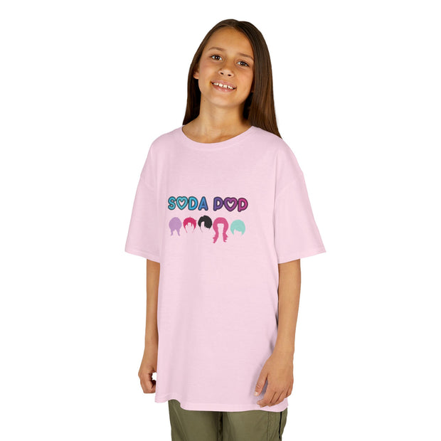 Cute Kids Soda Pop Cotton Tee , Kids Birthday Gift, Summer T-Shirt, Playful Graphic Tee, Party Outfit