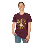New Year Gnome Unisex Softstyle T-Shirt