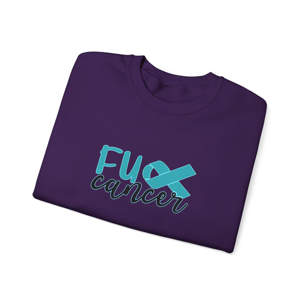 Fuck Cancer Unisex Heavy Blend™ Crewneck Sweatshirt