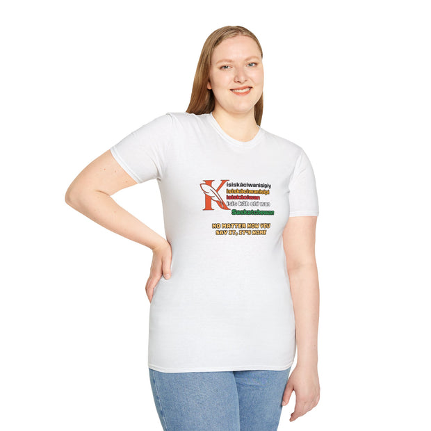 Cree Saskatchewan Unisex Softstyle T-Shirt