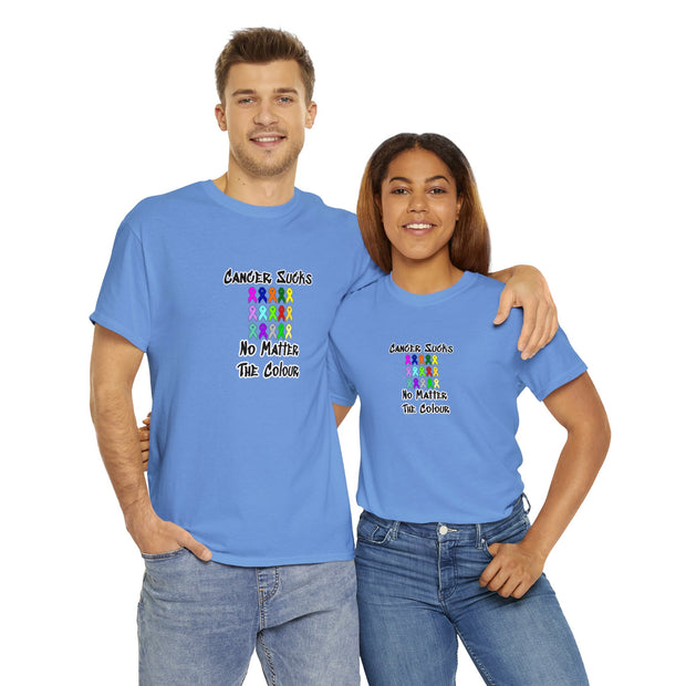 Cancer Sucks Unisex Heavy Cotton Tee