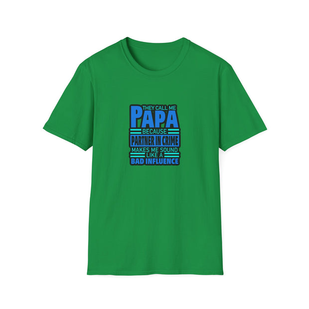 Papa Unisex Softstyle T-Shirt