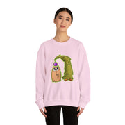 Christmas cat Unisex Heavy Blend™ Crewneck Sweatshirt