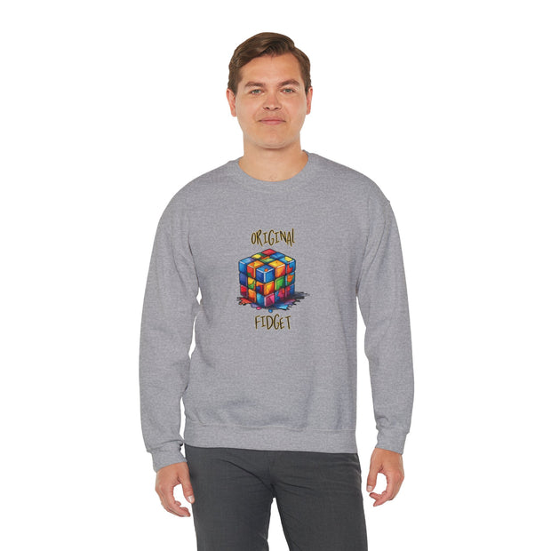Rubik Cube Unisex Heavy Blend™ Crewneck Sweatshirt