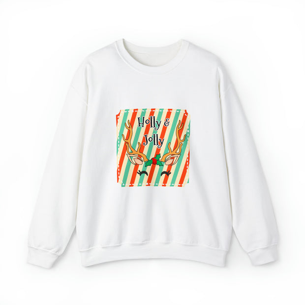 Reindeer Unisex Heavy Blend™ Crewneck Sweatshirt