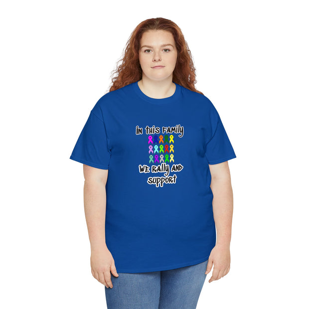 Cancer Support Unisex Heavy Cotton Tee