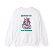 Busy Gaming Unicorn Unisex Heavy Blend™ Crewneck Sweatshirt