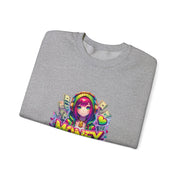 Graffiti Anime Girls Unisex Heavy Blend™ Crewneck Sweatshirt