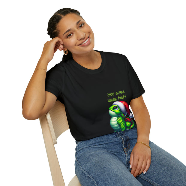 Christmas Dragon Unisex Softstyle T-Shirt