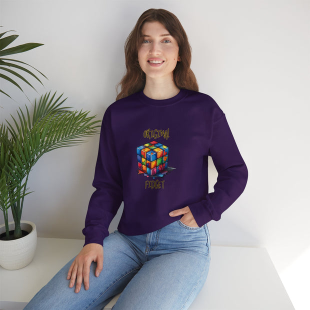 Rubik Cube Unisex Heavy Blend™ Crewneck Sweatshirt