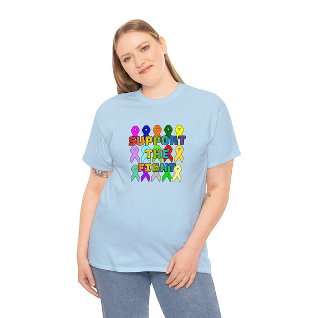 Support the Fight Unisex Heavy Cotton Tee