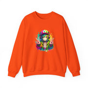 Graffiti Anime Girls Unisex Heavy Blend™ Crewneck Sweatshirt
