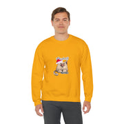 Christmas cat Unisex Heavy Blend™ Crewneck Sweatshirt